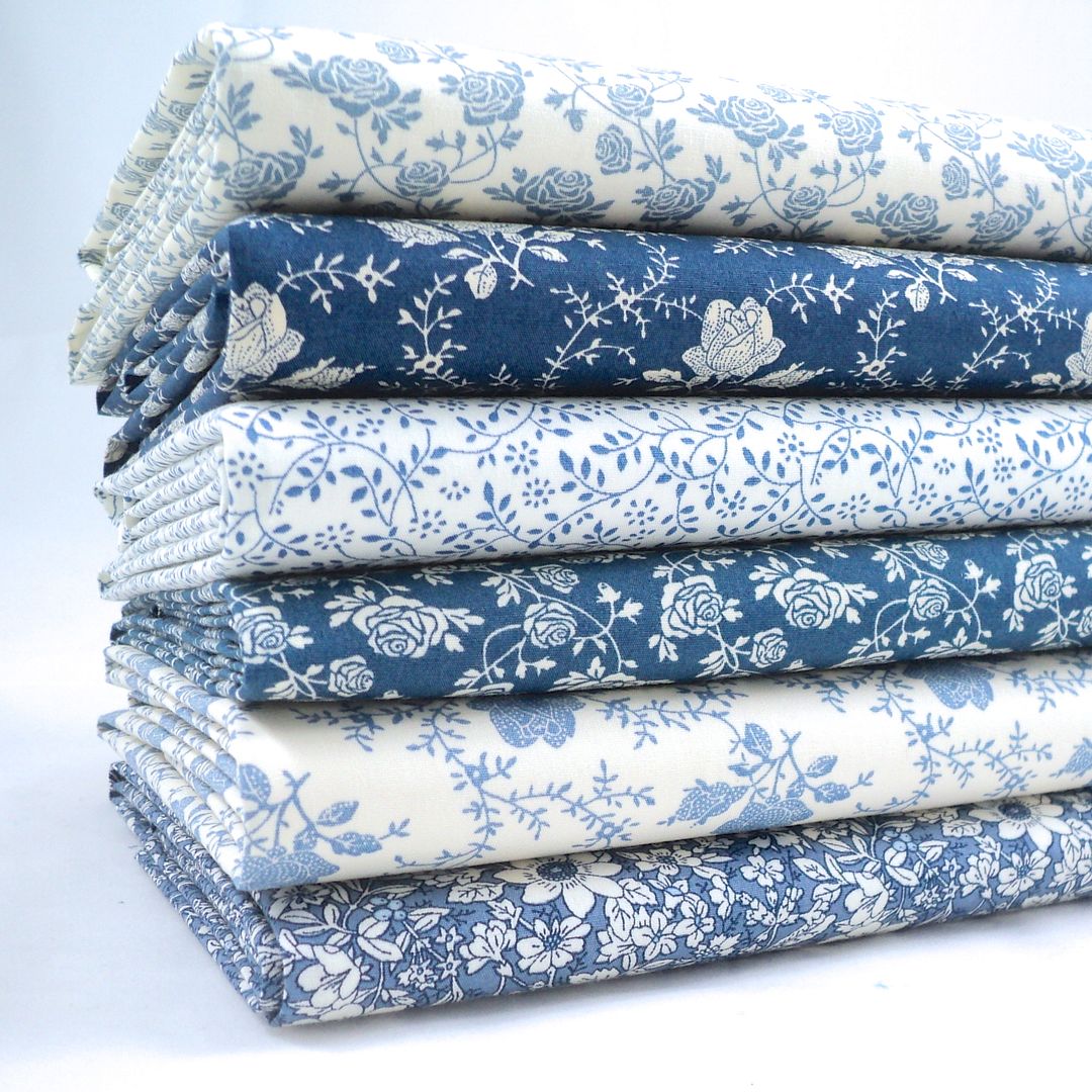 FQ BUNDLES SPRING FLORAL 100 COTTON FABRIC bundle remnants eBay